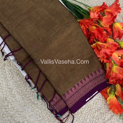 Dhaka Cotton Saree - VVDCS002