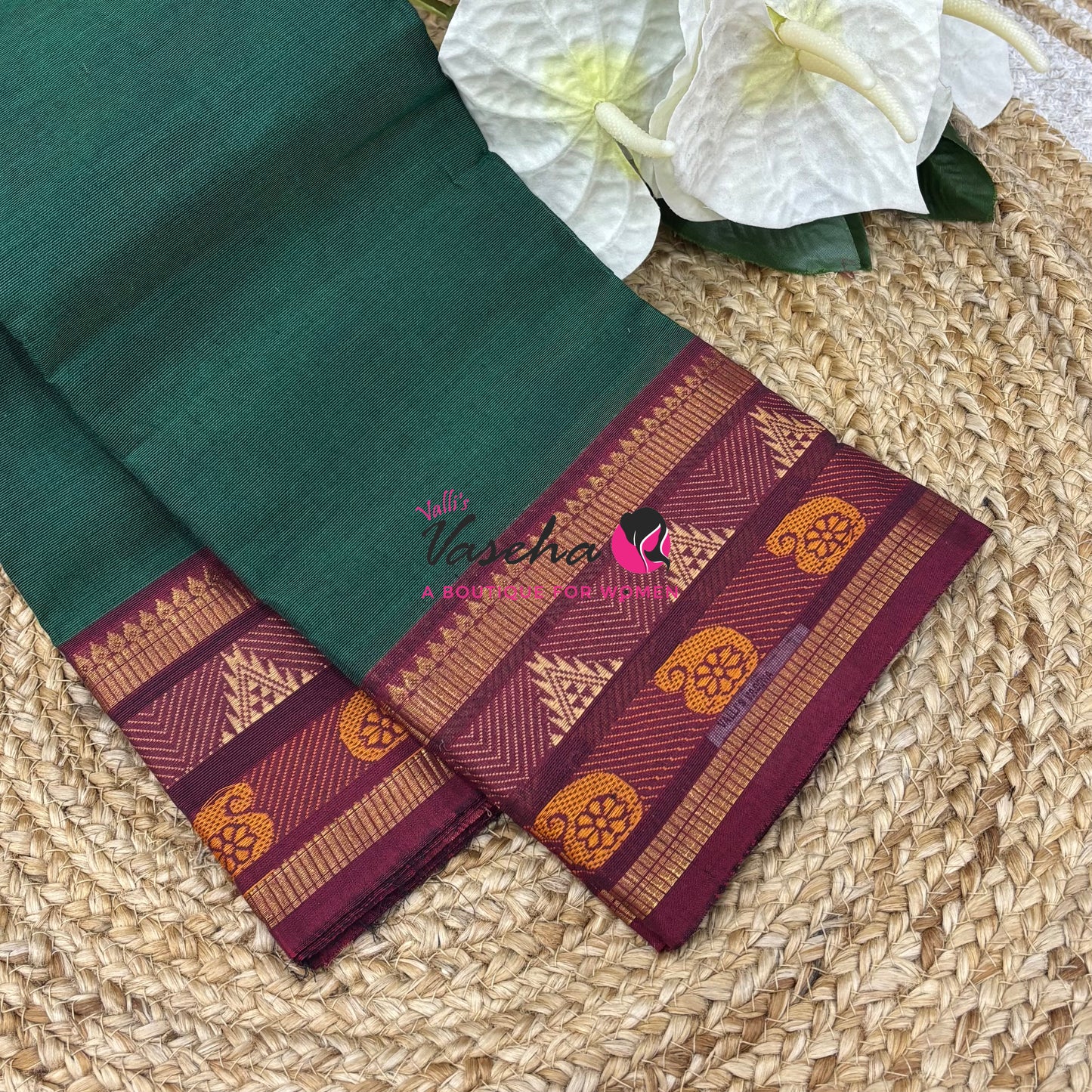 Kanchi Cotton Saree - VVKCS028