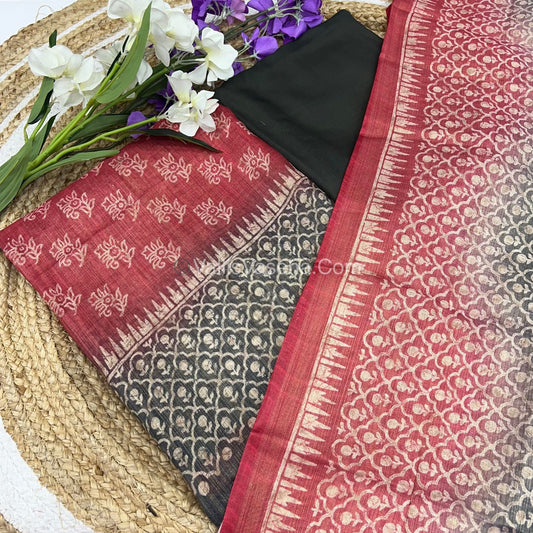 Digital Printed Tissue Linen Salwar Material  | VVUSM003