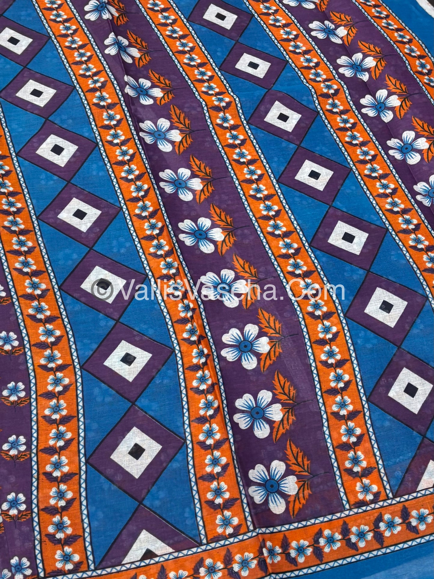 Pure Cotton Voile Saree | VVPVC001