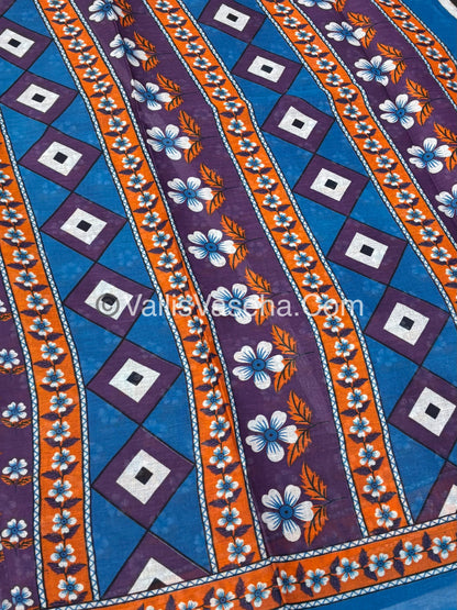 Pure Cotton Voile Saree | VVPVC001