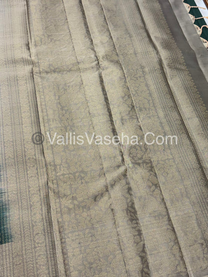 Half Mix - Pure Soft Silk Saree - VVPSS075