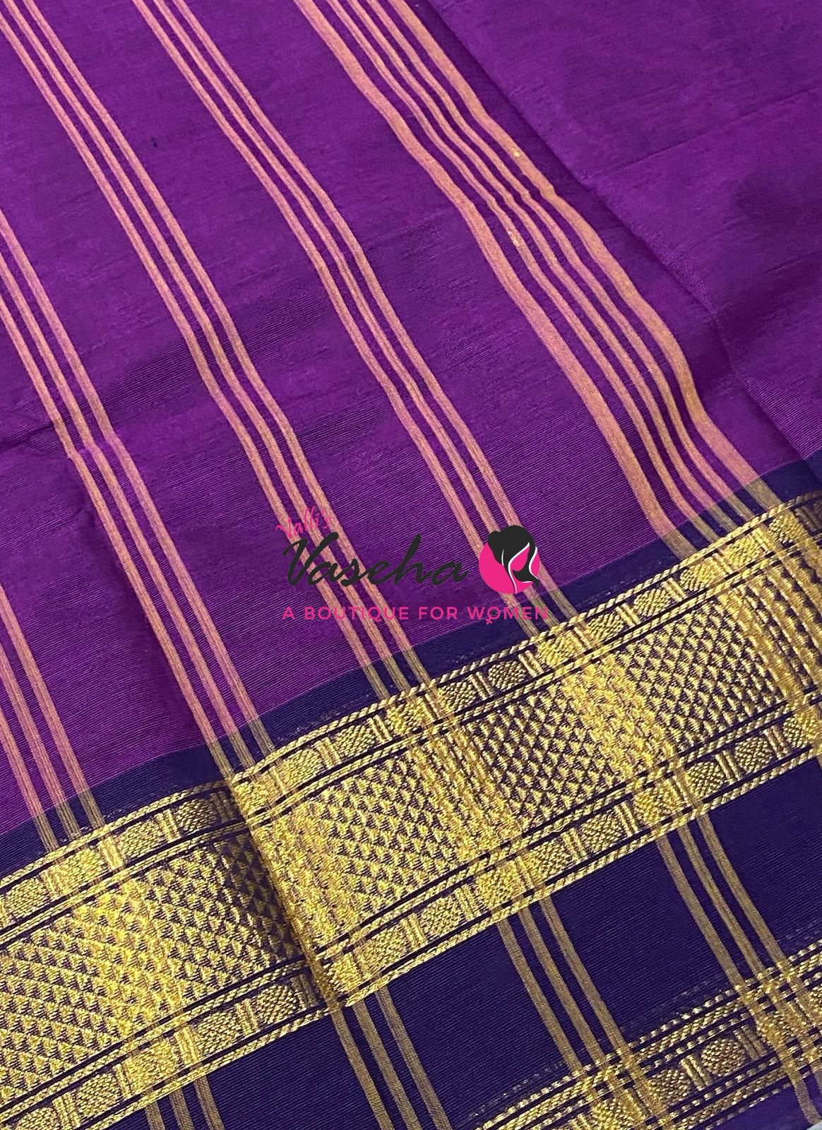 Kanchi Cotton Saree - VVKCS032