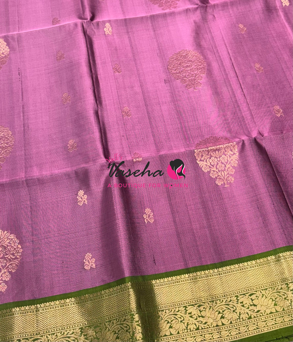 Pure Soft Silk Saree - Kanchi Border - VVPSS033