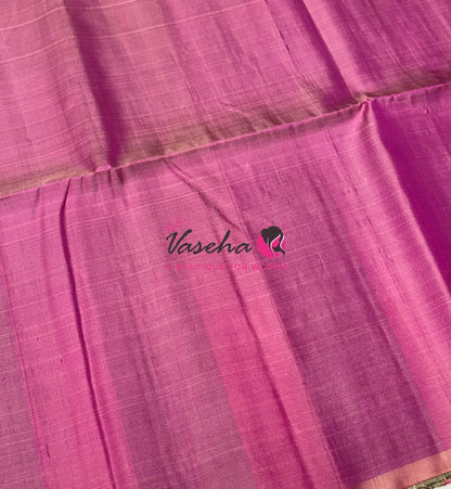 Pure Soft Silk Saree /Jute Duppion Silk - VVPJS001