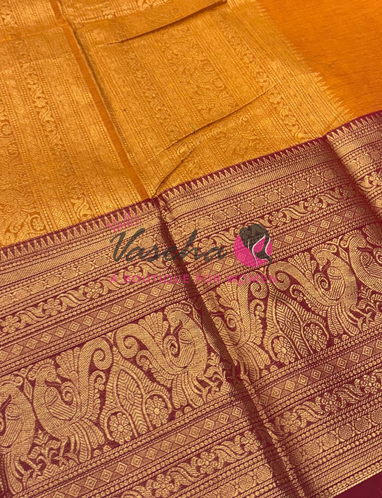 Kanchi Cotton Saree - VVKCS024