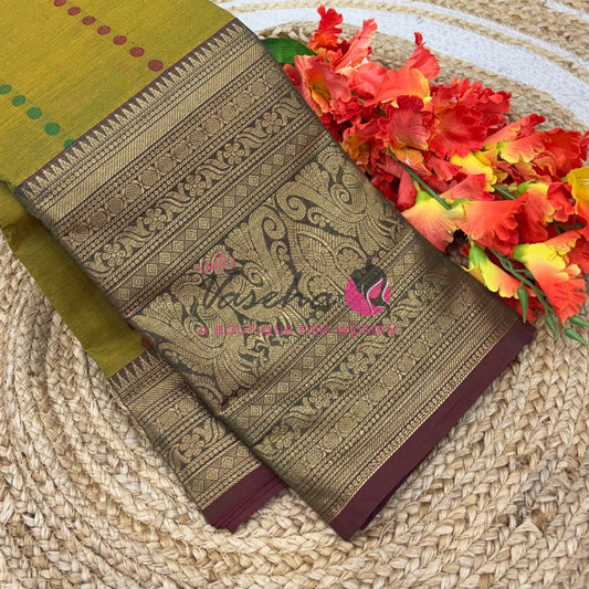 Kanchi Cotton Saree - VVKCS024