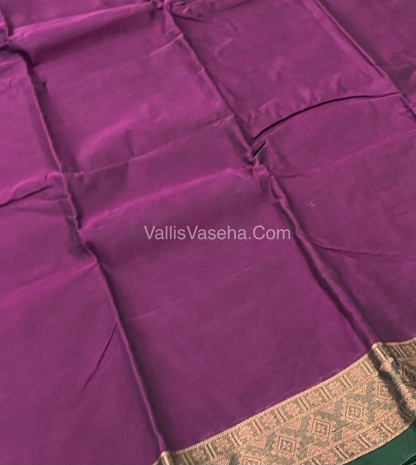 Dhaka Cotton Saree - VVDCS001