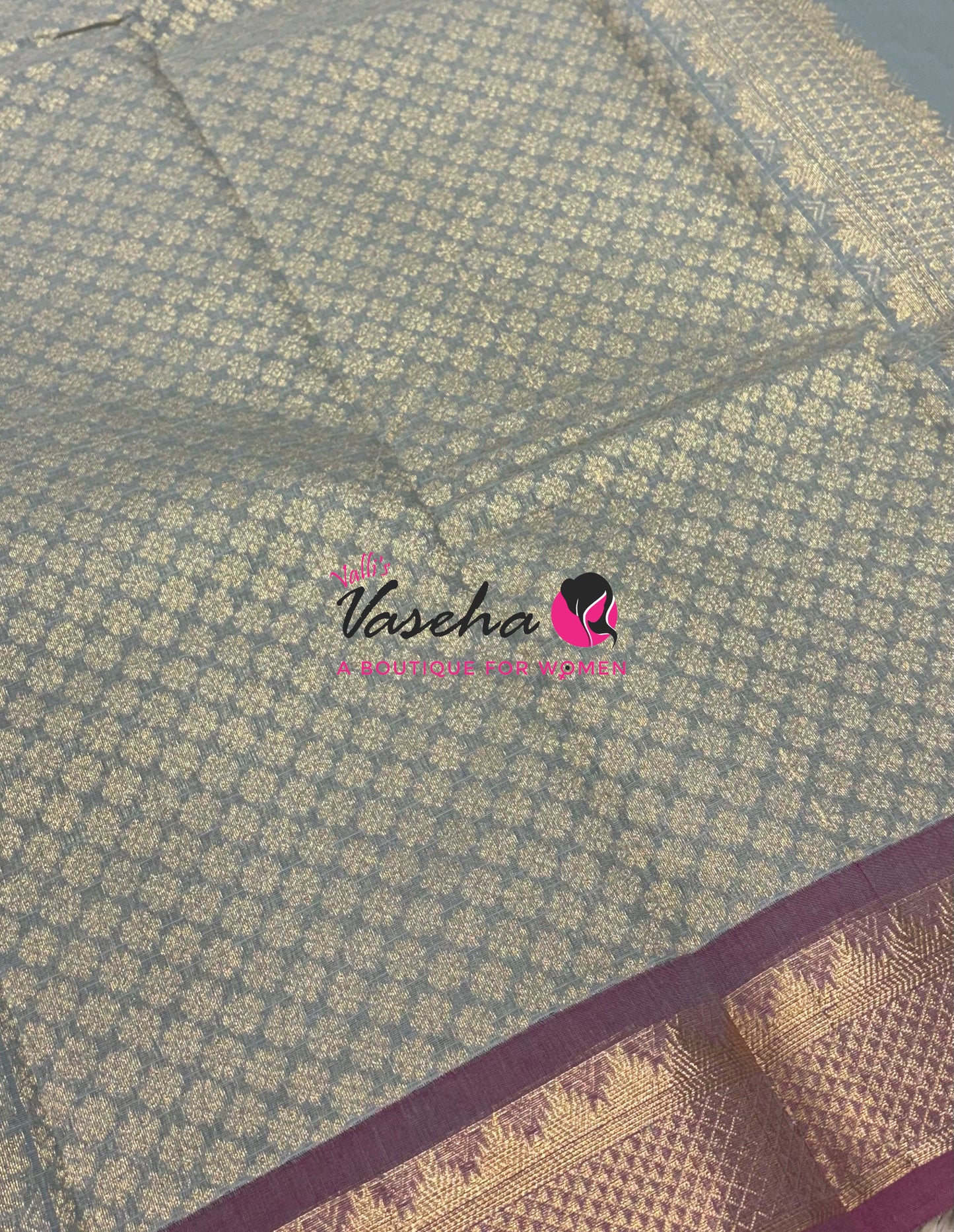 Kanchi Cotton Saree - VVKCS027