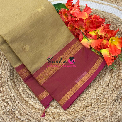 Kanchi Cotton Saree - VVKCS024