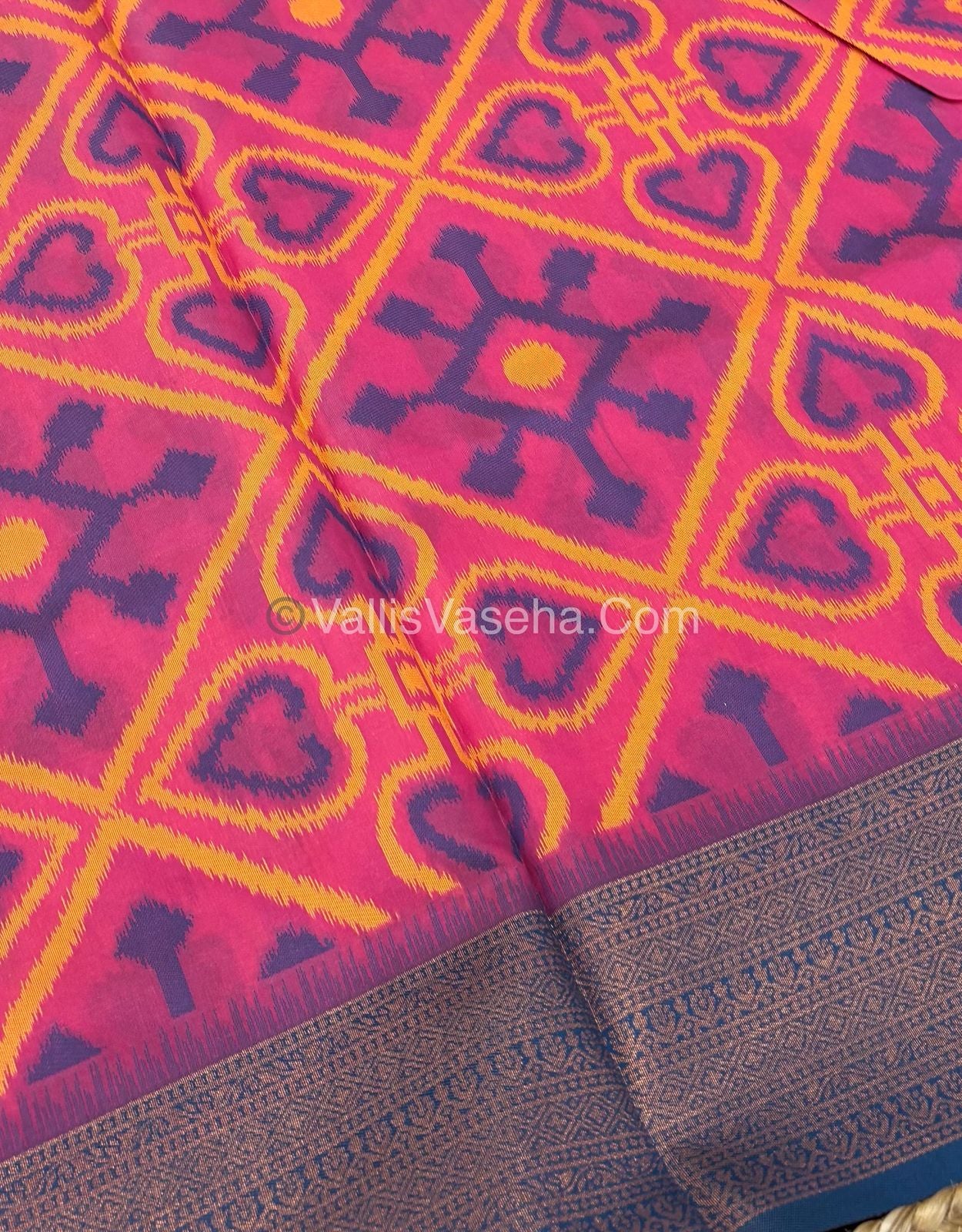 30% less - Offer Saree - Semi Silk  Saree - VVDS002
