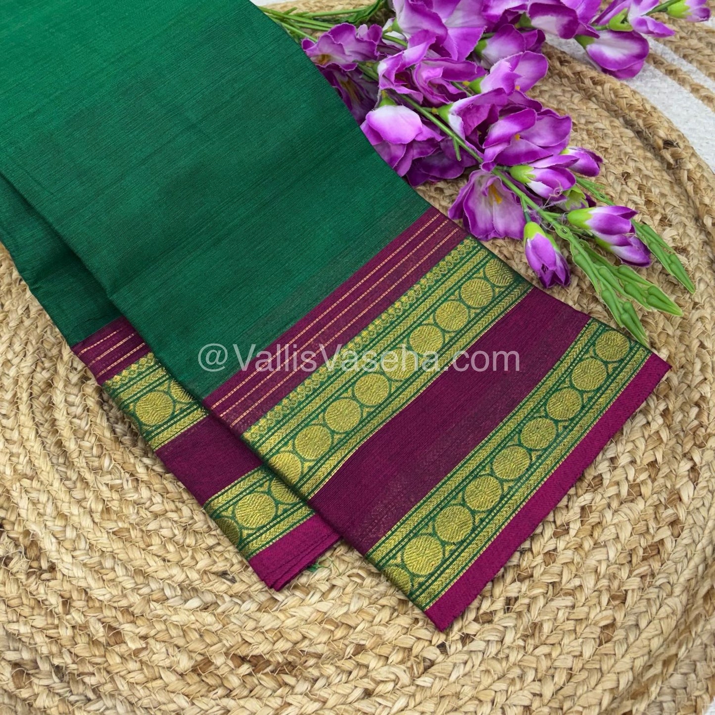 Kanchi Cotton Saree - VVKCS016