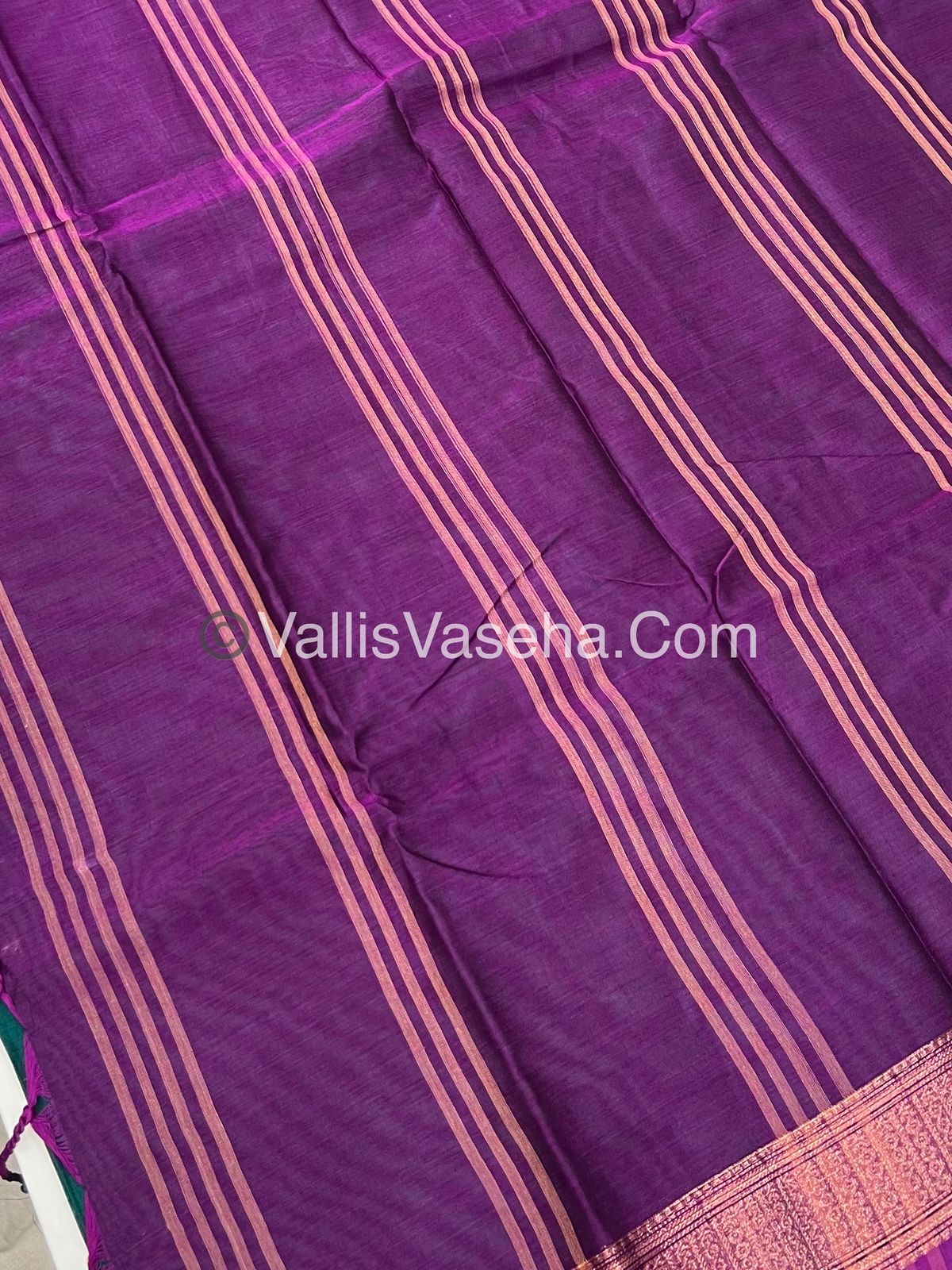 Dhaka Cotton Saree - VVDCS002
