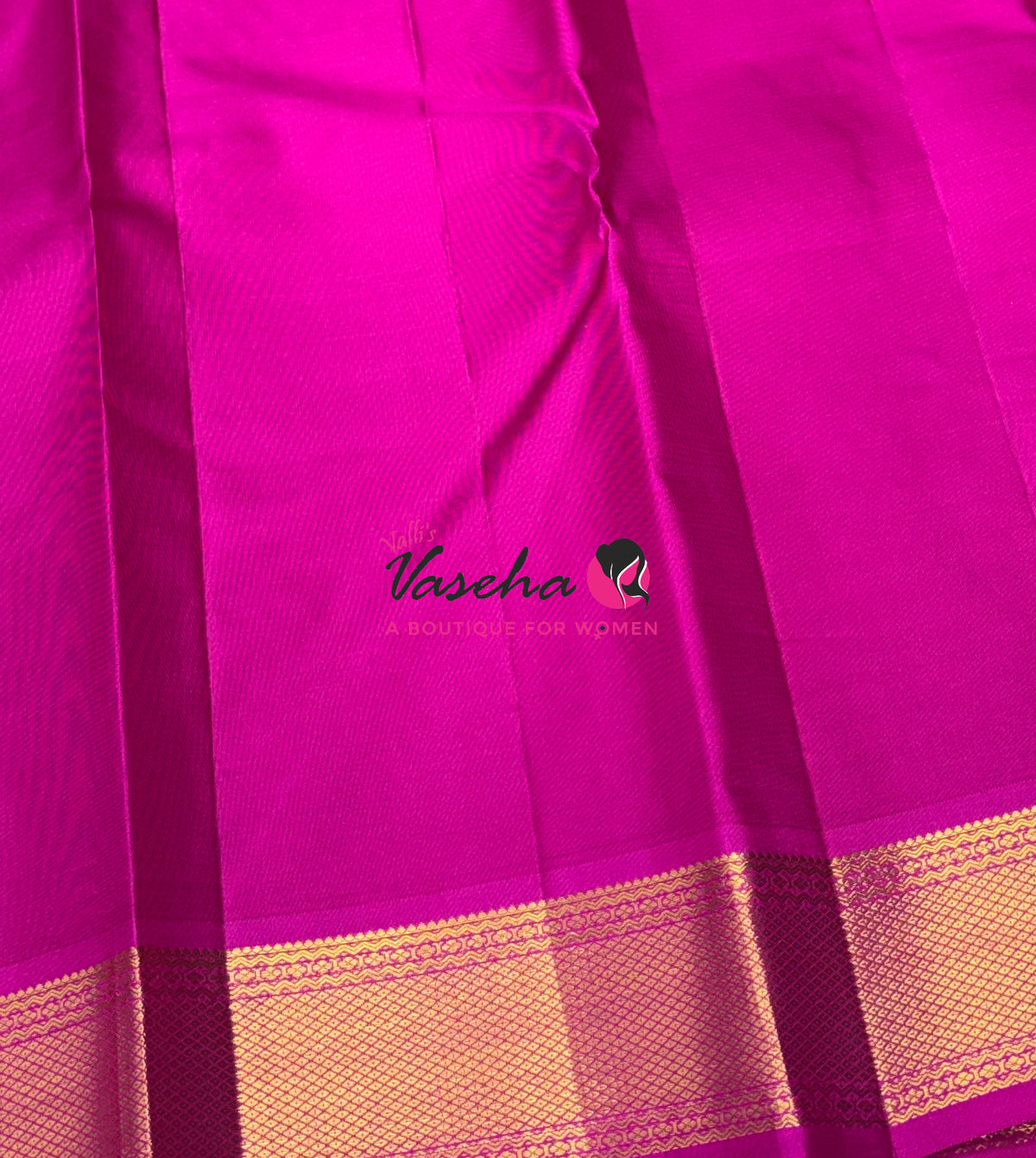 Pure Kanchipuram Silk Saree | Pazhum Pazhamum Checks |VVPS017