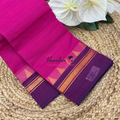 Kanchi Cotton Saree - VVKCS028