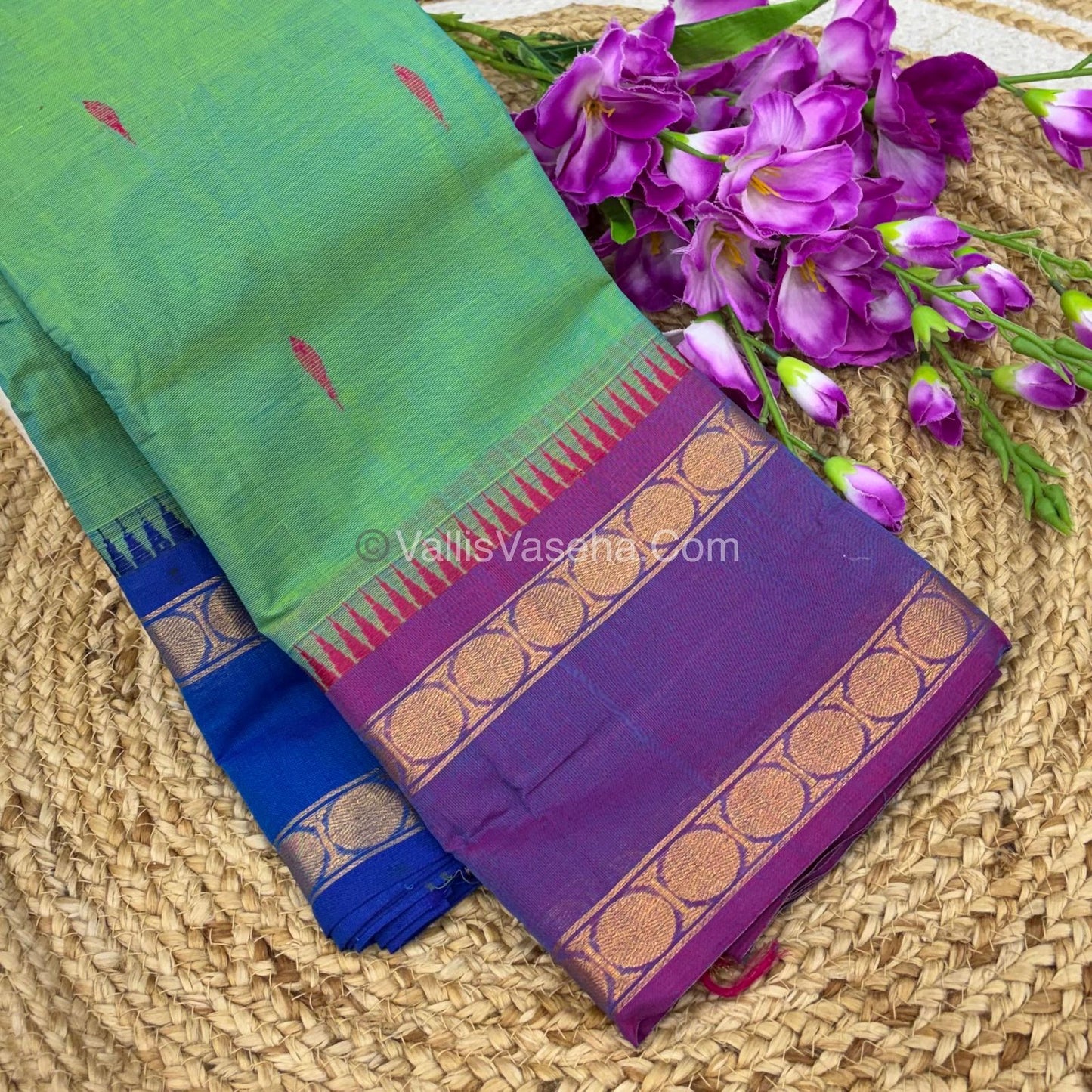 Kanchi Cotton Saree - VVKCS017