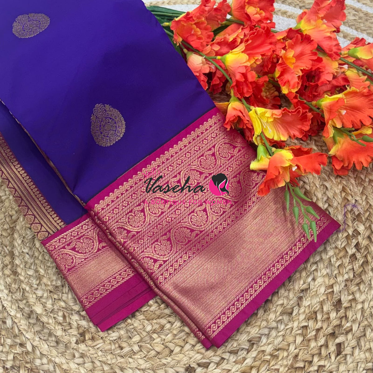 Semi Kanchi Silk - VVSKS015