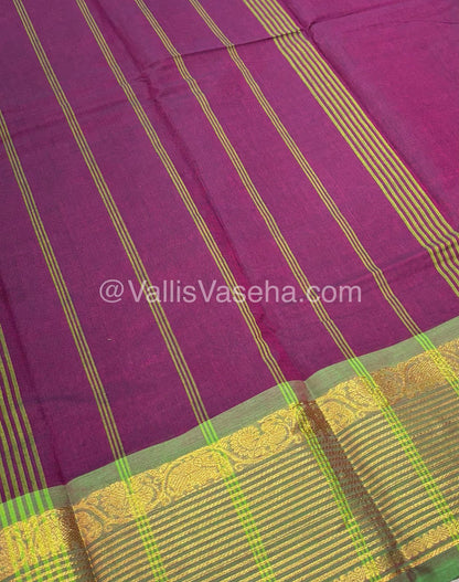 Kanchi Cotton Saree - VVKCS016
