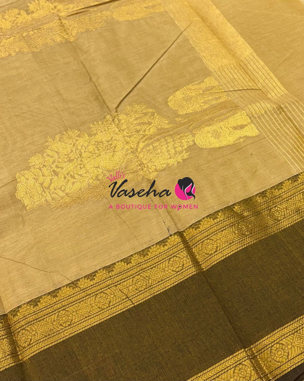 Kanchi Cotton Saree - VVKCS024