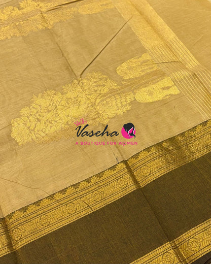 Kanchi Cotton Saree - VVKCS024