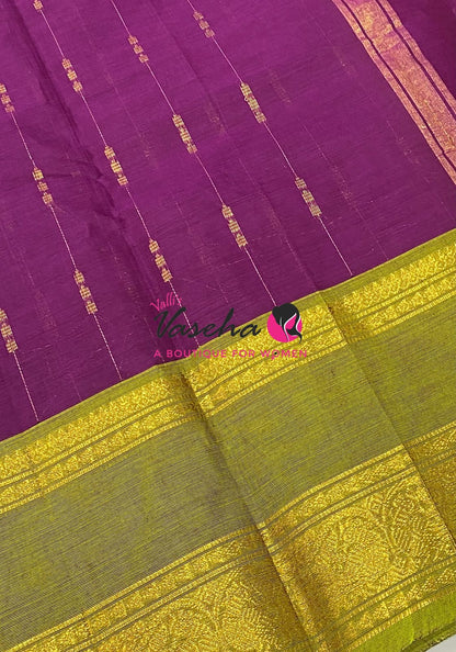 Kanchi Cotton Saree - VVKCS033