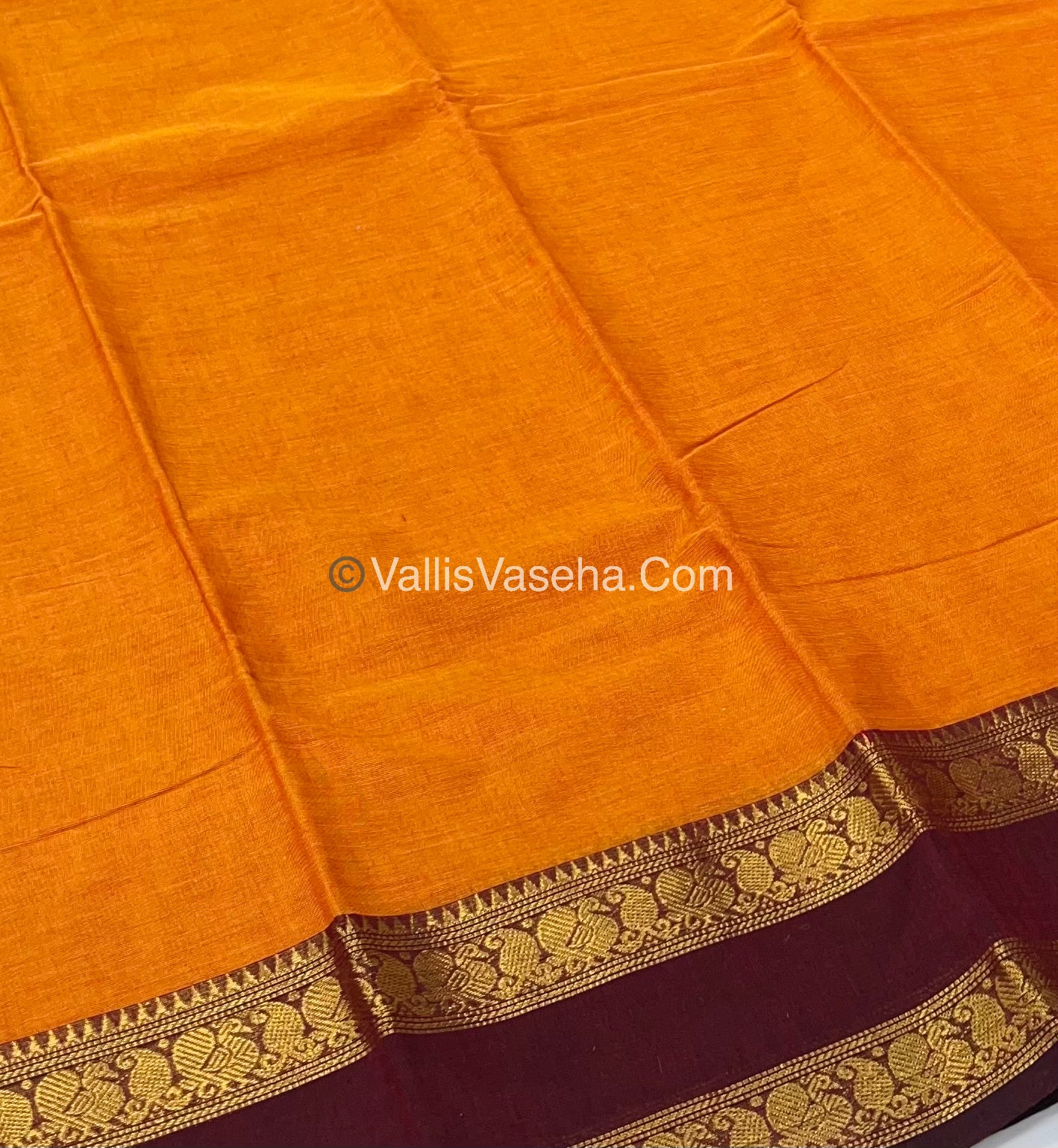 Kanchi Cotton Saree - VVKCS015
