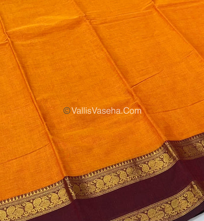 Kanchi Cotton Saree - VVKCS015