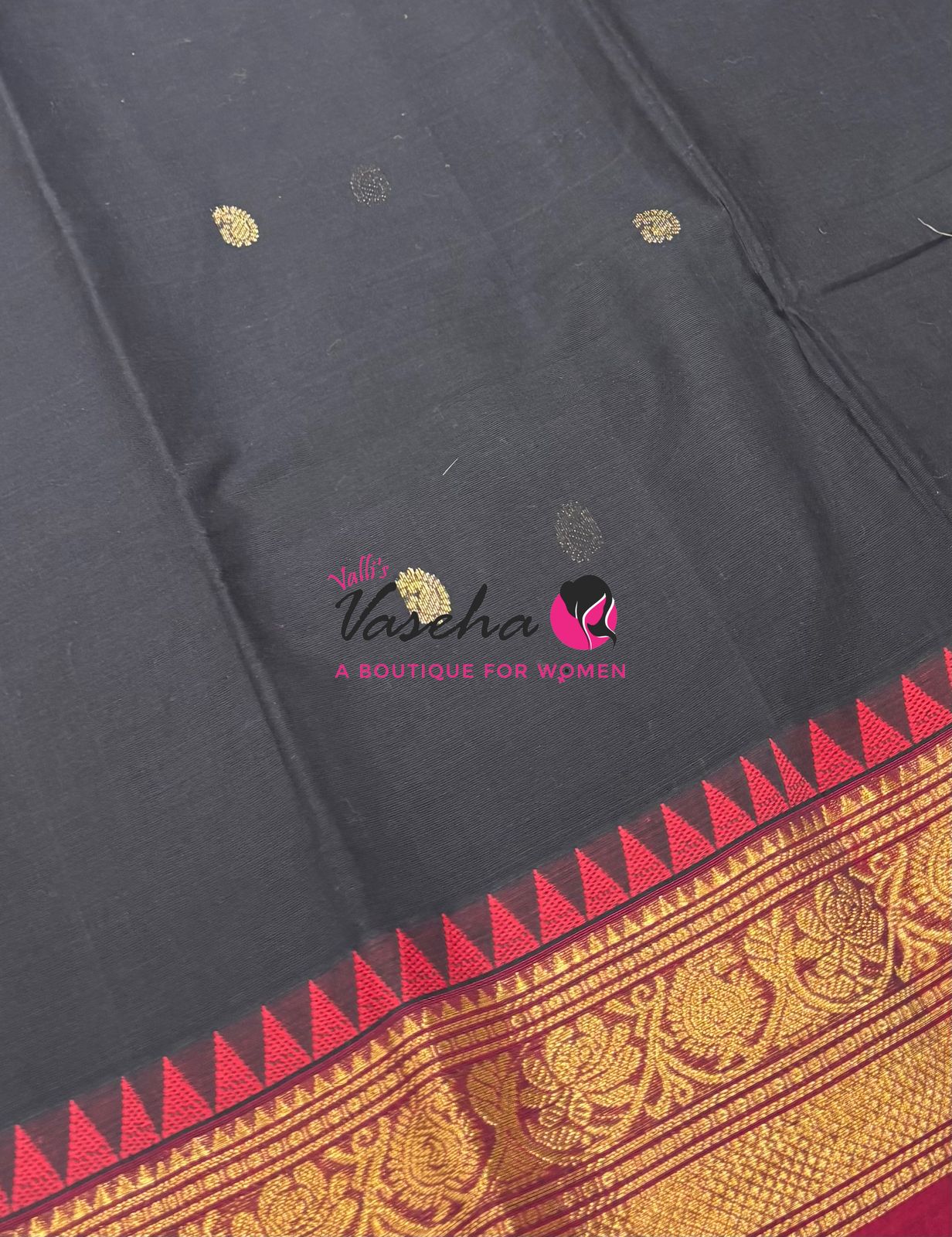 Kanchi Cotton Saree - VVKCS026