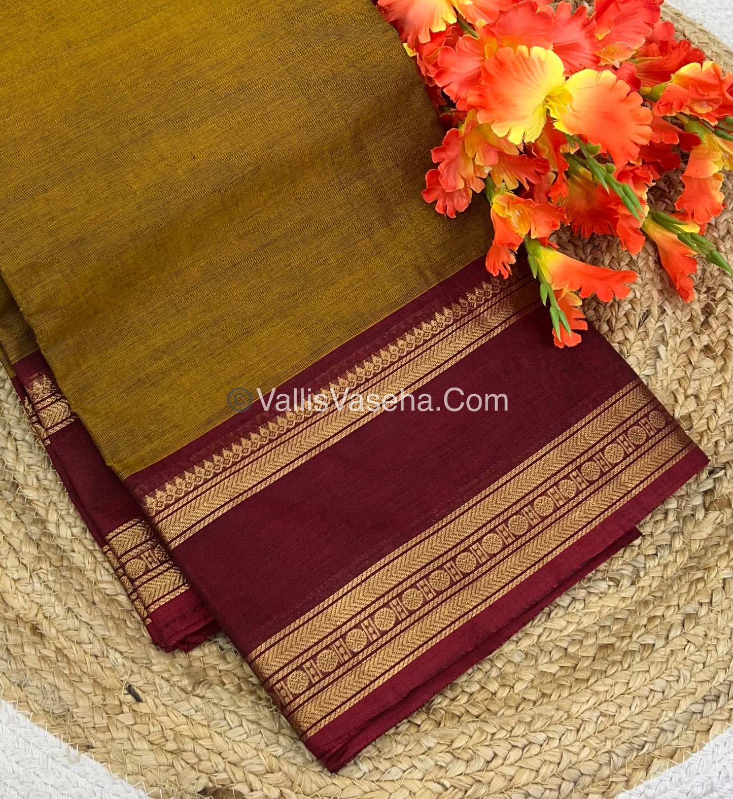 10 Yards - Kanchi Cotton Saree - VVKC901