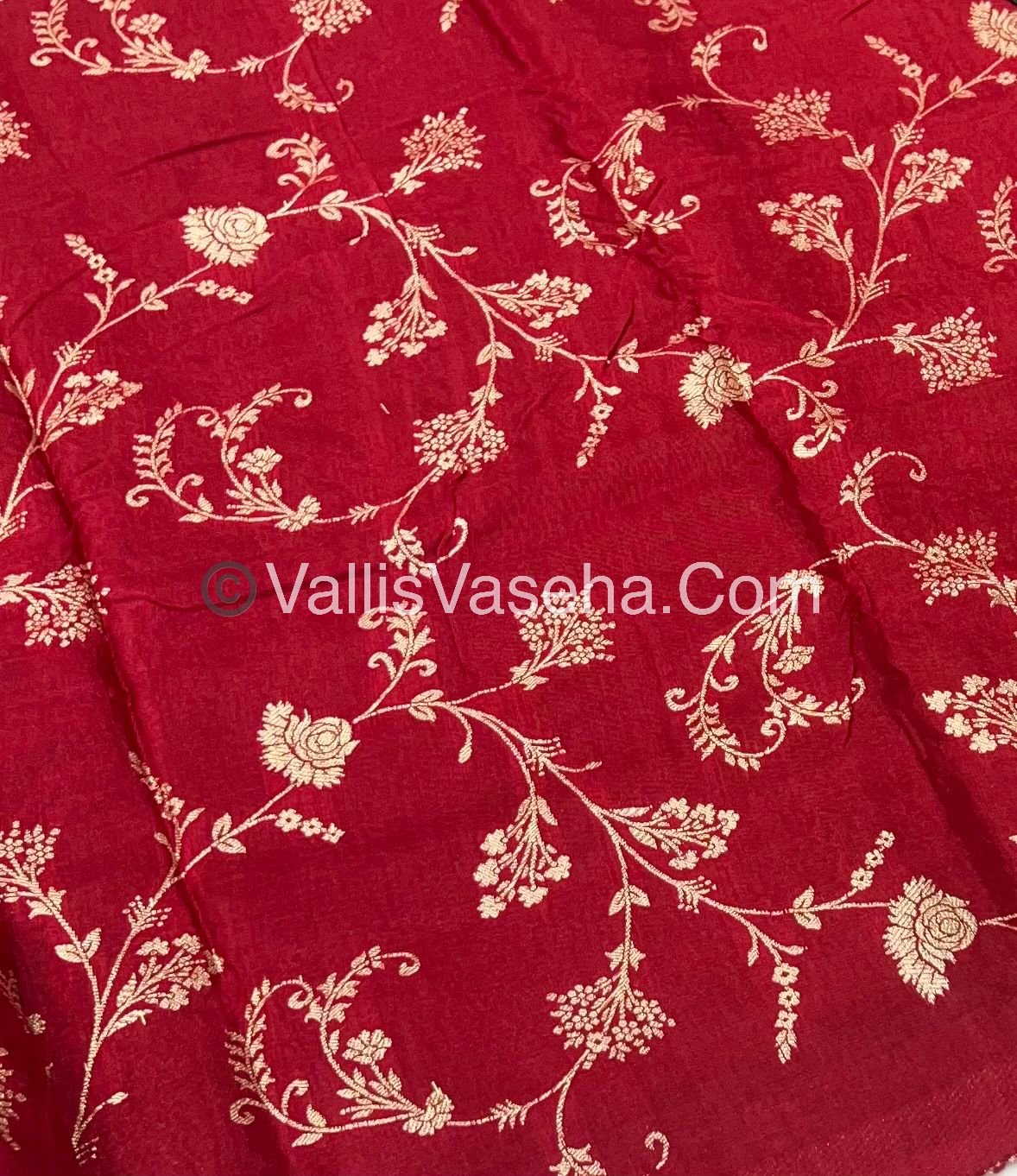 Semi Viscose / Semi Mysore Crepe Silk Variety - Embossed Design - VVSMC002