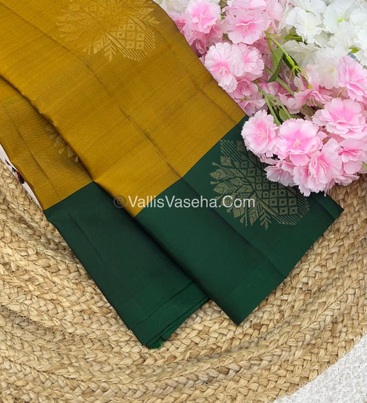 Half Mix - Pure Soft Silk Saree - VVPSS030