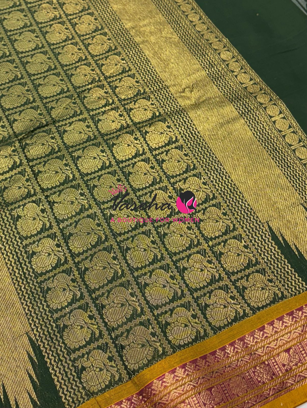 Premium - 120 counts - Kanchi Cotton Saree - VVKCS021
