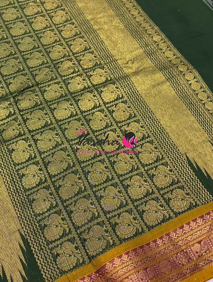 Premium - 120 counts - Kanchi Cotton Saree - VVKCS021