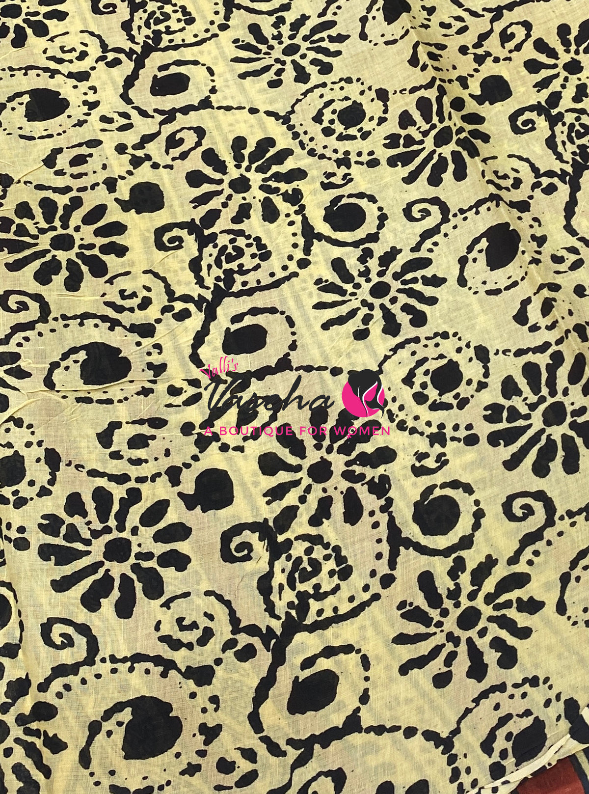 Pure Soft Mul Mul Cotton Sarees - Hand Block Prints - VVMMC011