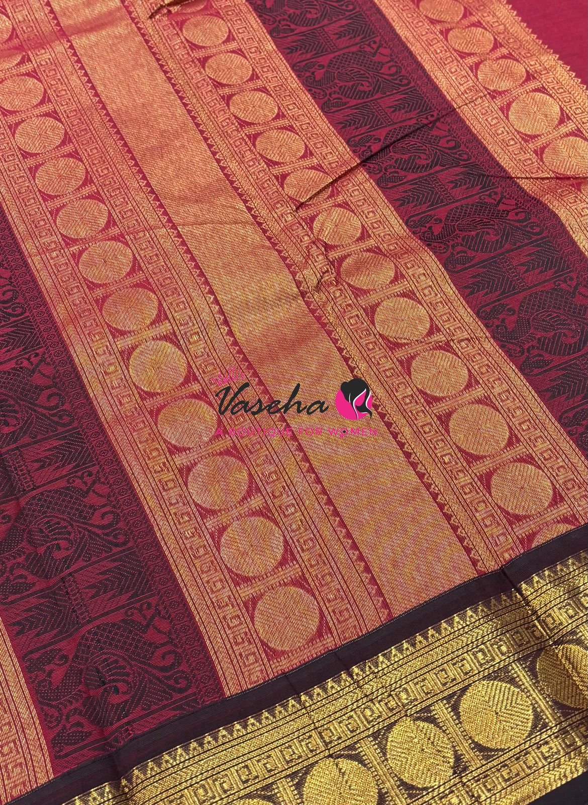 Kanchi Cotton Saree - VVKCS023