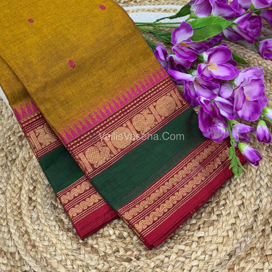 Kanchi Cotton Saree - VVKCS012