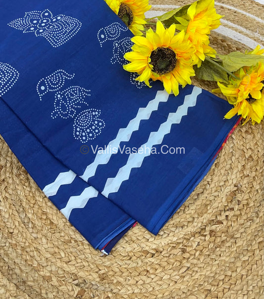 Pure Soft Mul Mul Cotton Sarees - VVMMC002