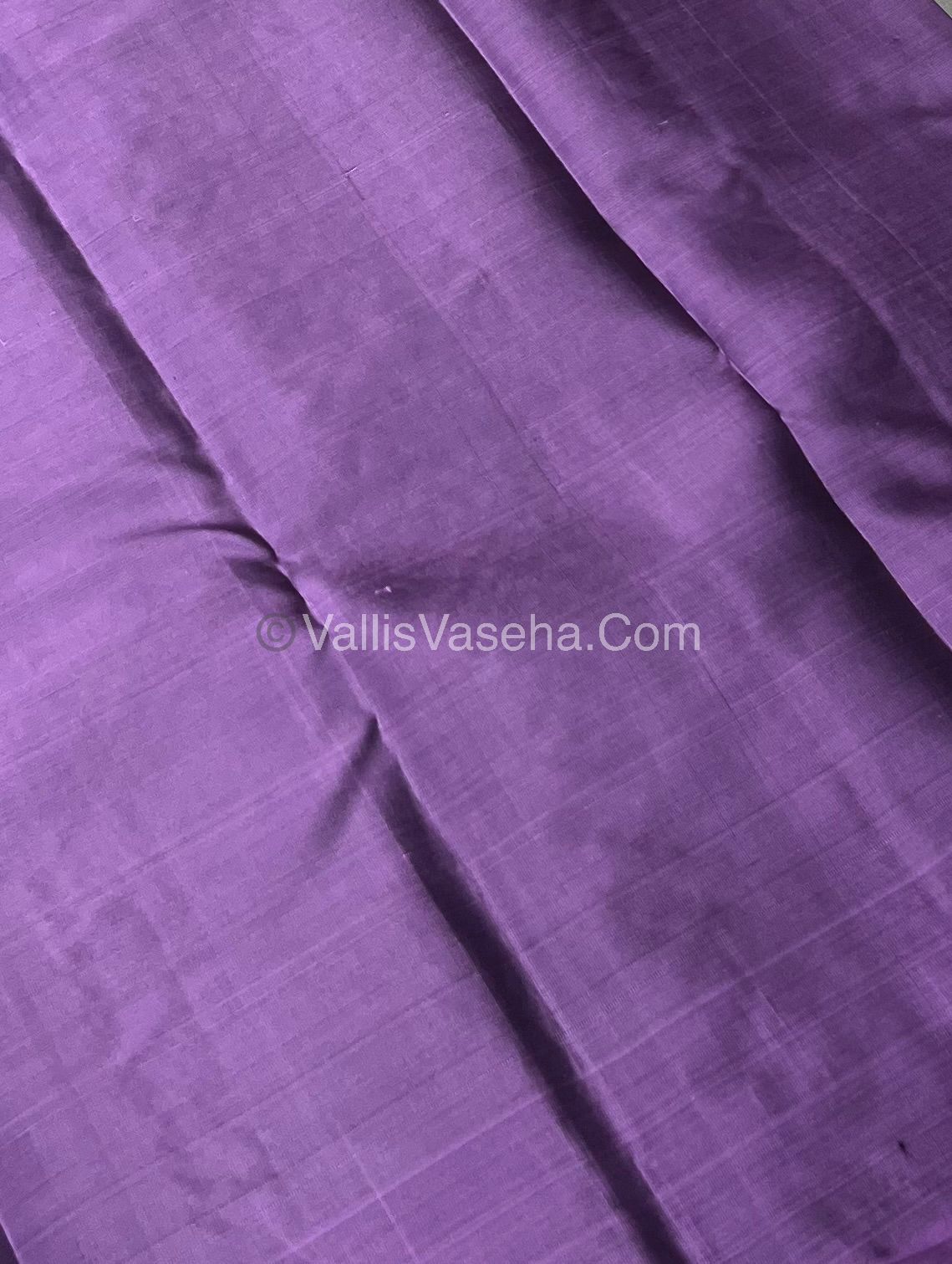 Half Mix - Pure Soft Silk Saree - VVPSS030