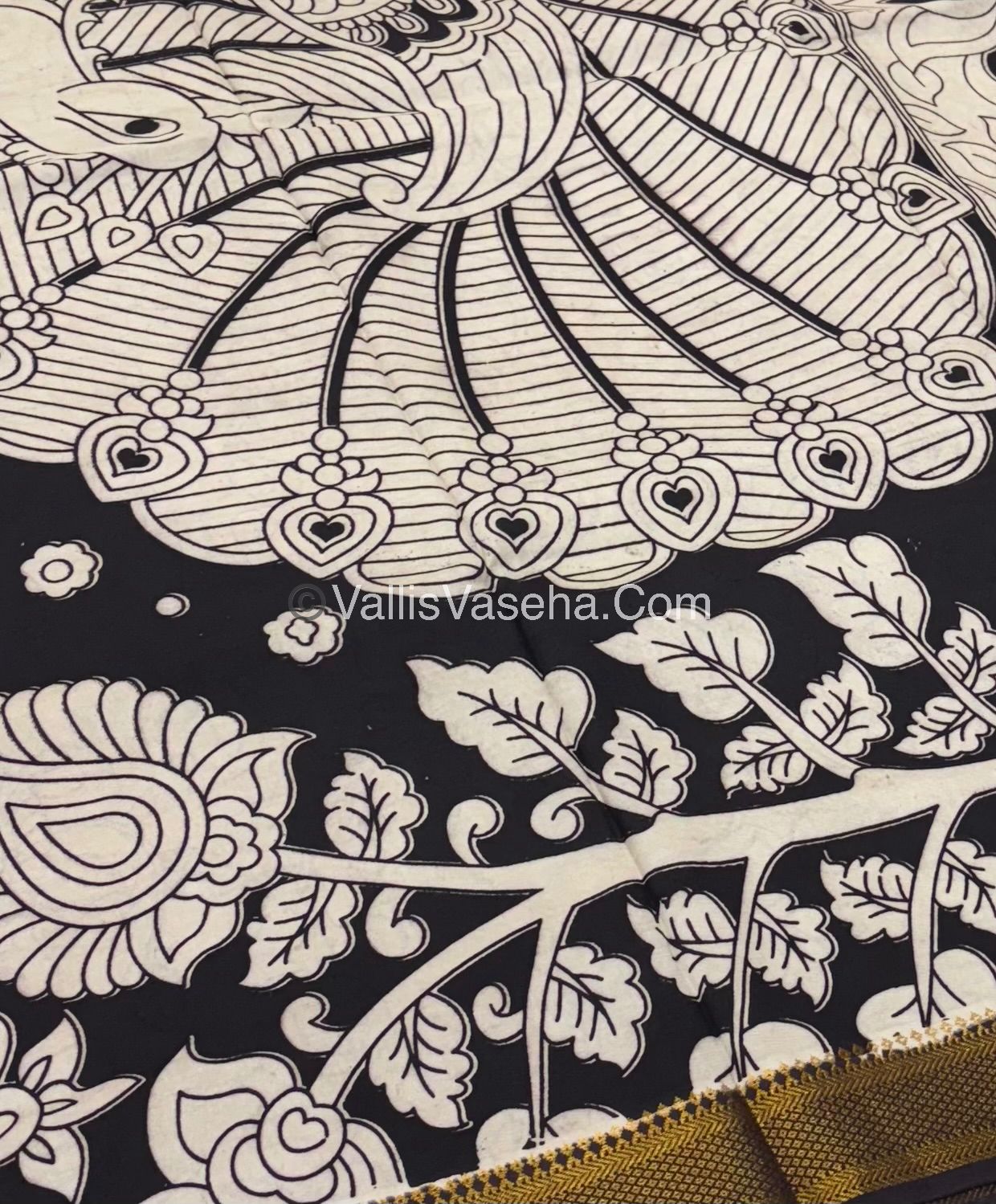 Chennur Silk | Kalamkari Prints | VVCKS006