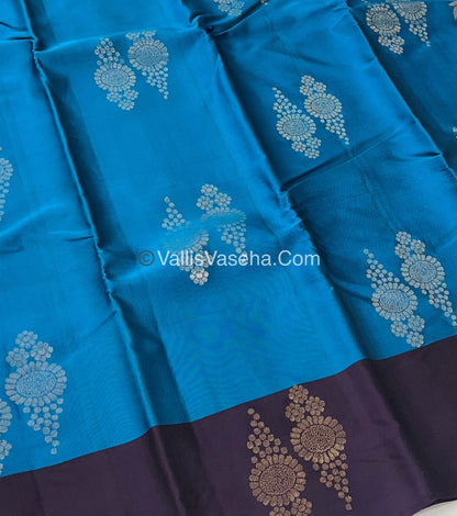 Half Mix - Pure Soft Silk Saree - VVPSS040