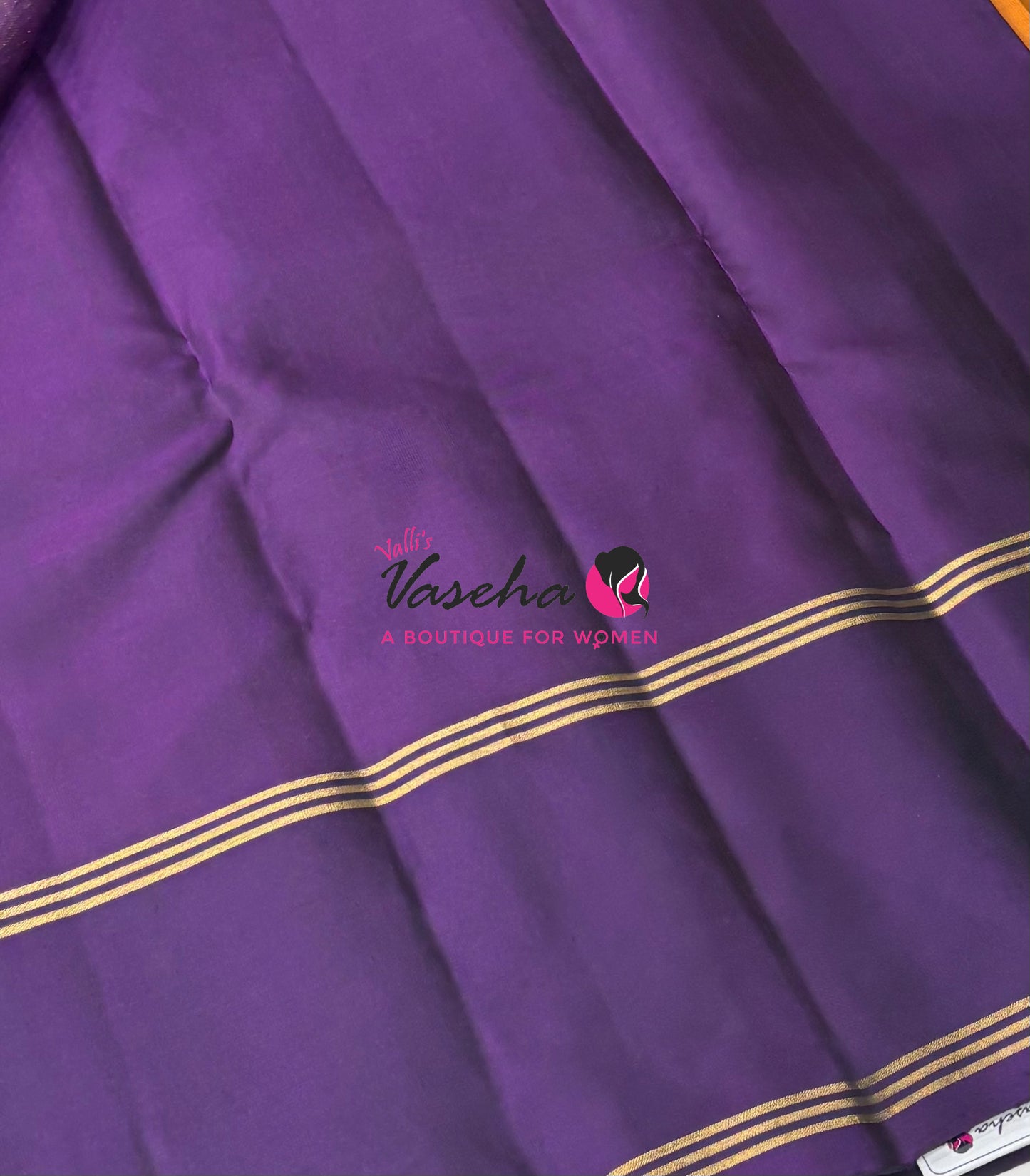 Half Mix - Pure Soft Silk Saree - Long Retta Petta Border with Butta - VVPSS105