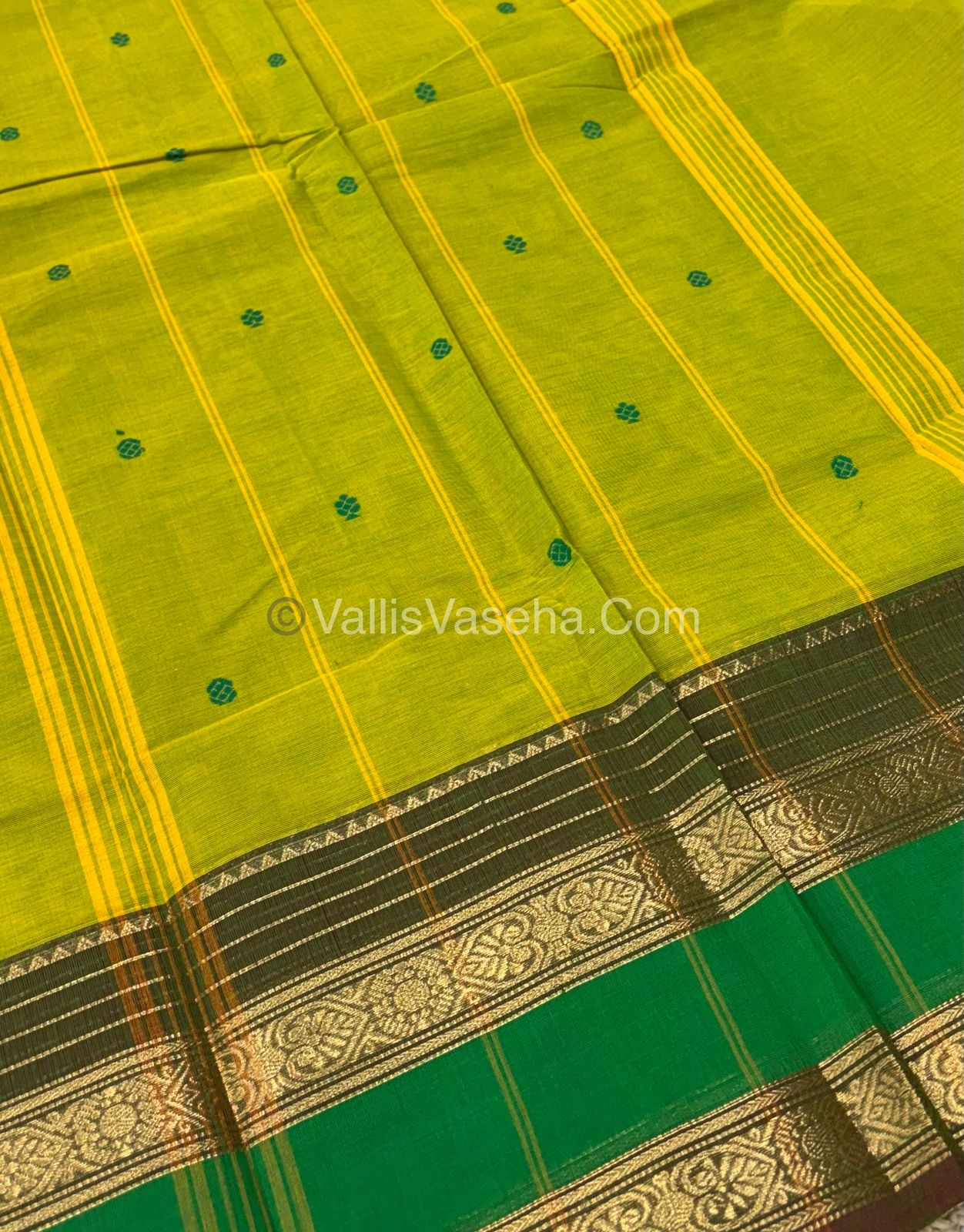 Kanchi Cotton Saree - VVKCS017