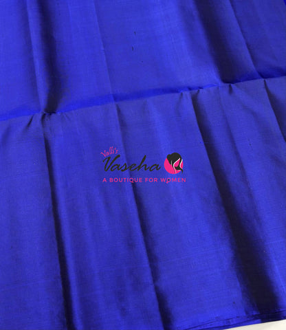 Pure Soft Silk Saree - Blue Shade - VVPSS119