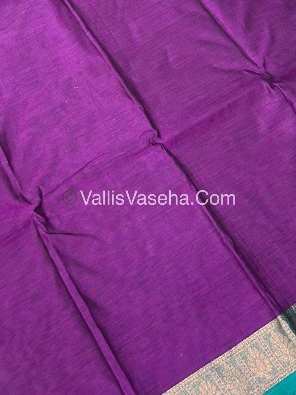 Dhaka Cotton Saree - VVDCS002