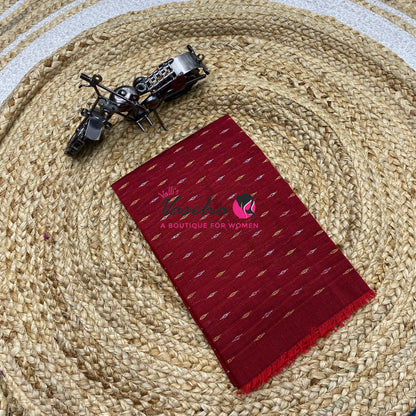 Blouse Bit - Pack Of 10pcs - Assorted-  Semi Raw Silk  - 1 mtr - VVBB006