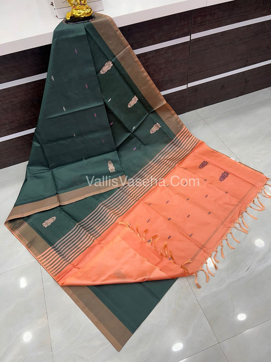 Vazhai Pattu Saree / Banana Pith - With Blouse - VVVPS001