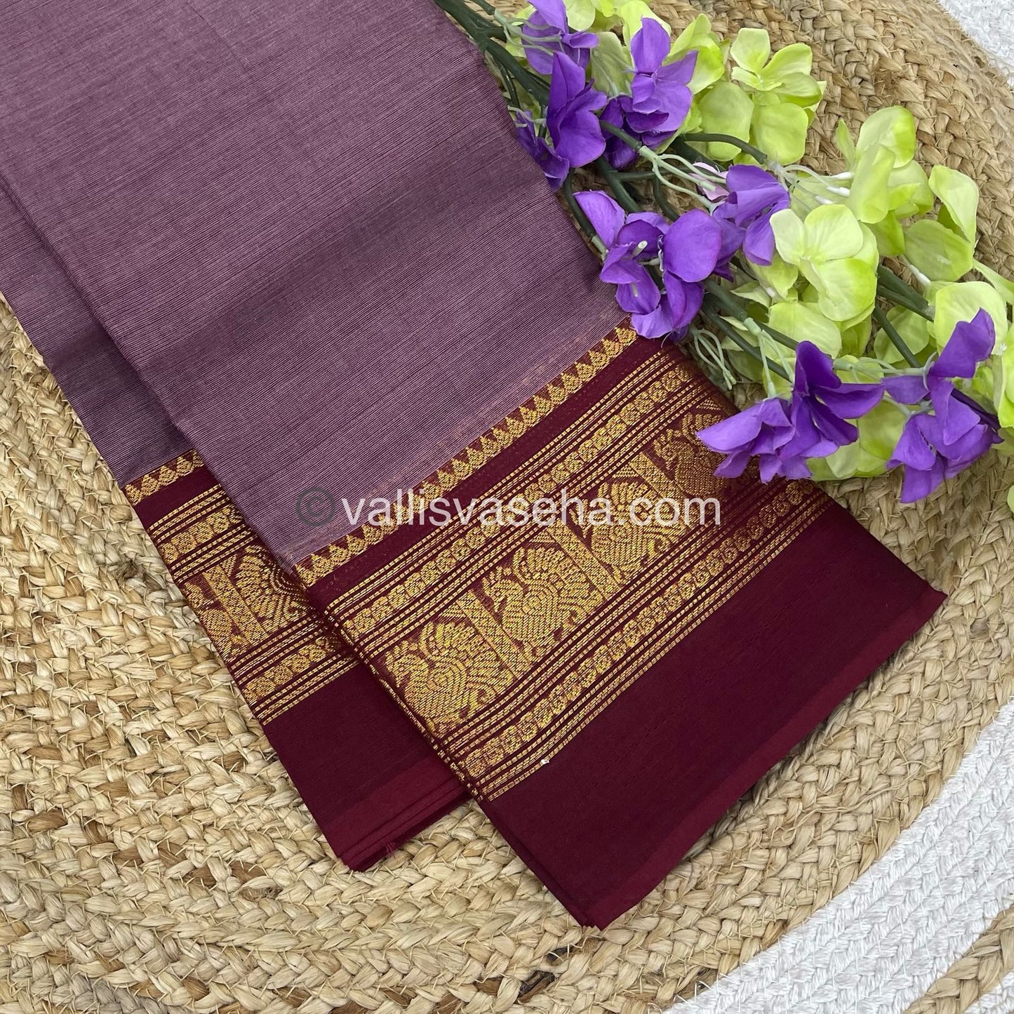 Kanchi Cotton Saree - VVKCS007