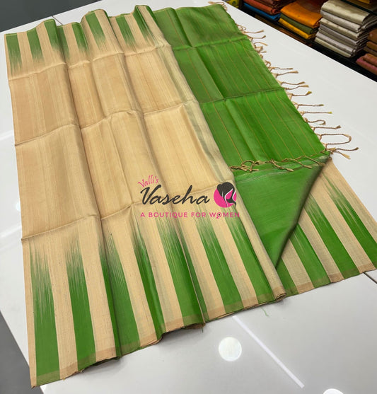 Pure Soft Silk Saree /Jute Duppion Silk - VVPJS001