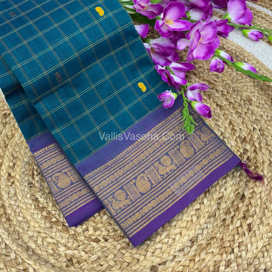 Kanchi Cotton Saree - VVKCS014