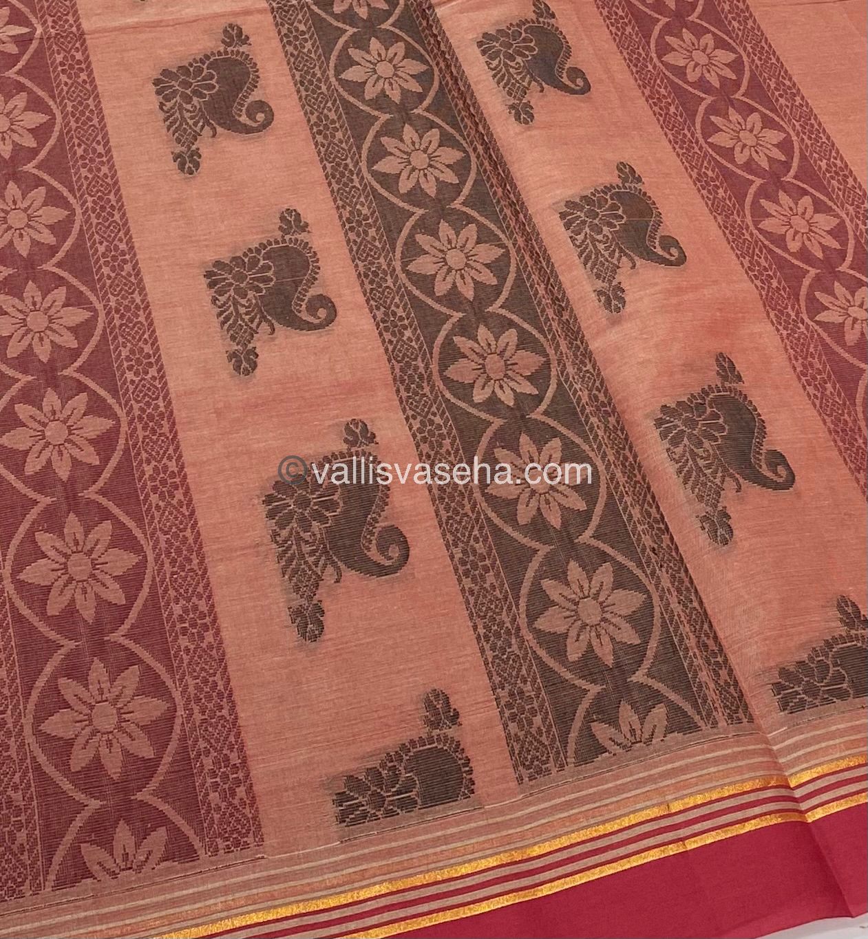 Handloom South Cotton Saree - VVSCS001